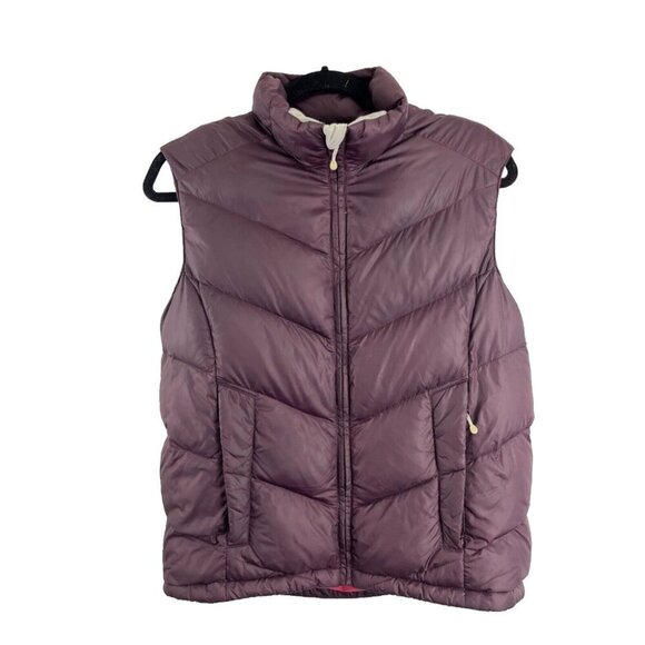 Medium Jackets & Blazers - MEC Burgundy Goosedown Puffer Vest Womens Size M